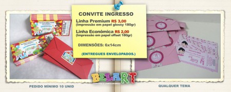 Convite Ingresso